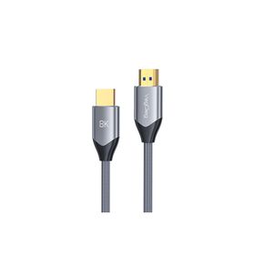 Veggieg 8K 60 Hz 4K 120 Hz 48 GBPS HDR ARC HDCP Örgülü 2.1 2 mt HDMI Kablo