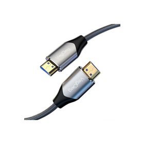 Veggieg 8K 60 Hz 4K 120 Hz 48 GBPS HDR ARC HDCP Örgülü 2.1 2 mt HDMI Kablo