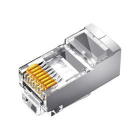 Veggieg CAT6 Metal RJ45 Jack 8P8C Altın Kaplama 102 Adet Ethernet Konnektörü