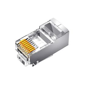 Veggieg CAT6 Metal RJ45 Jack 8P8C Altın Kaplama 102 Adet Ethernet Konnektörü