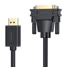 Veggieg DVI 24+1 to HDMI 2K 1 mt Dönüştürücü Monitör HDMI Kablo