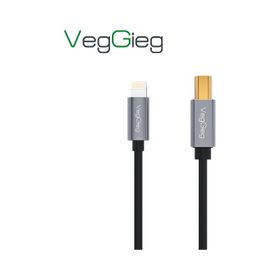 Veggieg iPhone iPad Lightning to Midi USB-B Uyumlu Müzik Enstrüman Kablosu