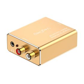 Veggieg Koaksiyel Toslink Optik Dijital to 3.5 mm RCA Analog Ses Çevirici Adaptör