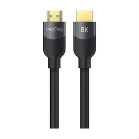 Veggieg Premium 8K 60 Hz 4K 120 Hz HDCP ARC HDR Örgülü 2.1 1.5 mt HDMI Kablo