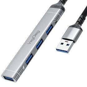 Veggieg USB 3.0 4 Port 3xUSB 2.0 ve USB 3.0 Çoklayıcı Hub