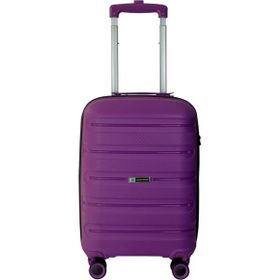Vegmann Atlas Violet Polipropilen Kabin Boy Valiz