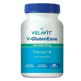 Velavit GlutenEase Tolerase 60 Kapsül