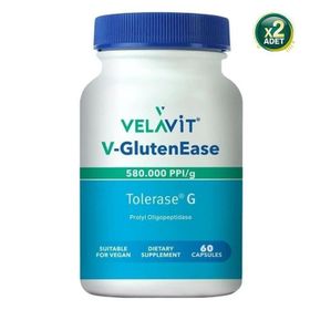 Velavit GlutenEase Tolerase 60 Kapsül