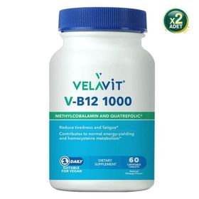 Velavit V-B12 1000 2x60 Çiğnenebilir Tablet