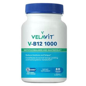 Velavit V-B12 1000 İçeren 60 Çiğnenebilir Tablet