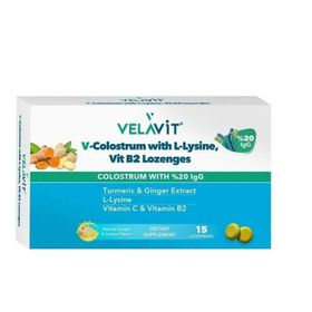 Velavit V-Colostrum L-Lysine 15 Pastil