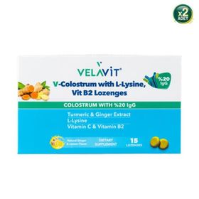 Velavit V-Colostrum L-Lysine 15 Pastil