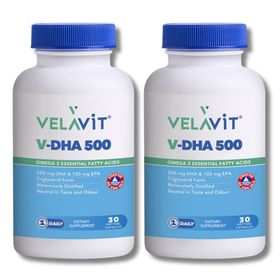 Velavit V-DHA 500 2x30 Kapsül