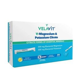 Velavit V-Magnesium Potassium Citrate 20 Saşe