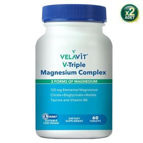 Velavit V-Triple Magnesium Complex 2x60 Tablet
