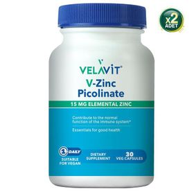 Velavit V-Zinc Picolinate 2x30 Kapsül