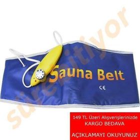 Velform Sauna Belt zayıflama mavi