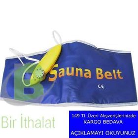 Velform Sauna Belt zayıflama mavi
