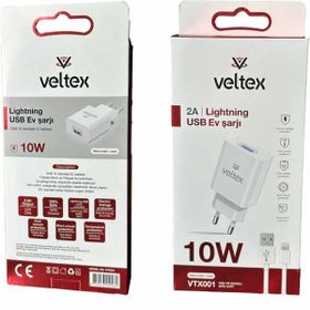Veltex VTX001 10W 2A iPhone Uyumlu Şarj Aleti