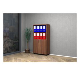 Vena 80x35x150 Wenge Yarım Kapak Dolap