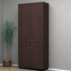 Vena TDLWENGE185 80x35x185 cm Wenge Tam Kapak Dolap