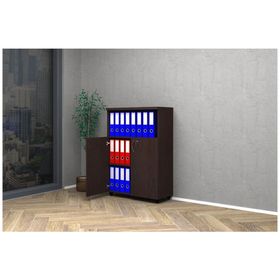 Vena Wenge 80x35x115 Yarım Kapak Dolap