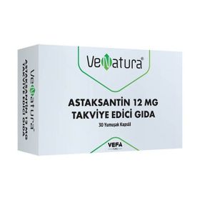 Venatura Astaksantin 12 mg 30 Yumuşak Kapsül