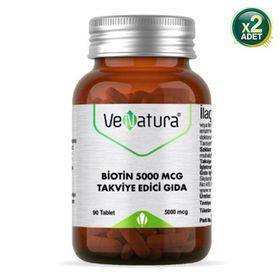 Venatura Biotin 5000 mcg 2x90 Tablet