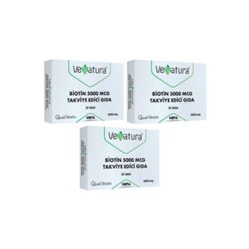Venatura Biotin 5000 mcg 3x30 Tablet