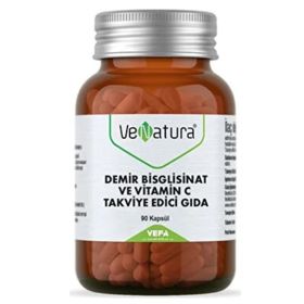 Venatura Demir Bisglisinat Ester Vitamin C 90 Kapsül