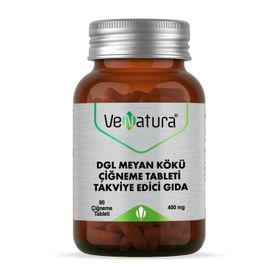 Venatura DGL Meyan Kökü 400 mg 90 Çiğneme Tableti