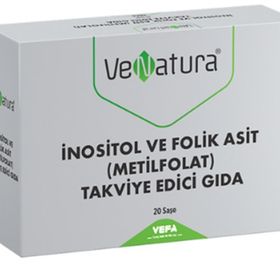 Venatura İnositol Folik Asit 20 Saşe