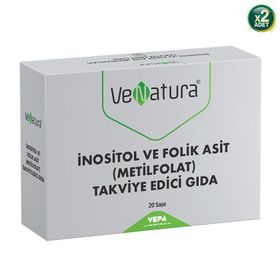 Venatura İnositol Folik Asit Metilfolat 2x20 Saşe