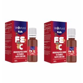 Venatura Kids Mikroenkapsüle Demir Vitamin C 20 ml Damla
