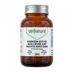 Venatura Koenzim Q10 Alfa Lipoik Asit 60 Kapsül