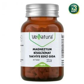 Venatura Magnezyum Bisglisinat 120 mg 3x60 Tablet