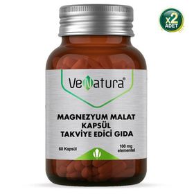 Venatura Magnezyum Malat 100 mg 2x60 Kapsül