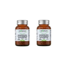 Venatura Magnezyum Sitrat P-5-P Vitamin B6 2x60 Tablet