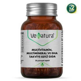 Venatura Multivitamin Multimineral DHA 2x30 Kapsül