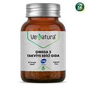 Venatura Omega-3 2x60 Kapsül