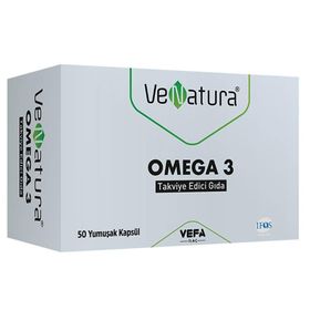 Venatura Omega-3 50 Kapsül