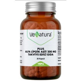 Venatura Plus Alfa Lipoik Asit 200 mg 30 Kapsül