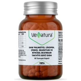 Venatura Saw Palmetto Likopen Çinko Selenyum 60 Kapsül
