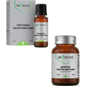 Venatura Selenyum 90 Tablet + İyot 25 ml Damla