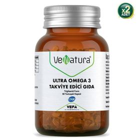 Venatura Ultra Omega-3 2x60 Kapsül