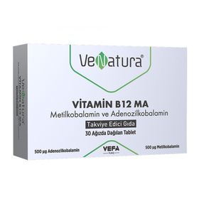 Venatura Vitamin B12 MA 30 Ağızda Dağılan Tablet