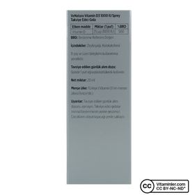 Venatura Vitamin D3 1000 IU 20 ml Sprey