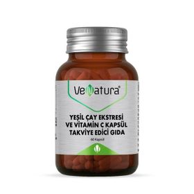 Venatura Yeşil Çay Ekstresi Vitamin C 60 Kapsül