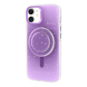 Vendas Apple iPhone 11 Magsafe Şarj Özellikli Tak Çıkar Pop Soketli Zore Tiktok Kapak Cep Telefonu Kılıfı