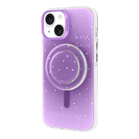 Vendas Apple iPhone 13 Magsafe Şarj Özellikli Tak Çıkar Pop Soketli Zore Tiktok Kapak Cep Telefonu Kılıfı